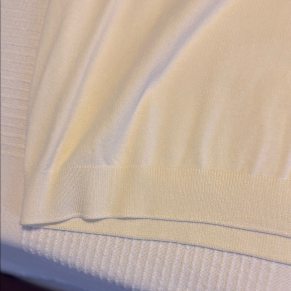 Zara Ivory Crew Neck Top - Picture 3 of 7